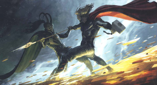 Illustration for article titled What's in Odin's Vault? Plus other cool stuff from the Art of Thor